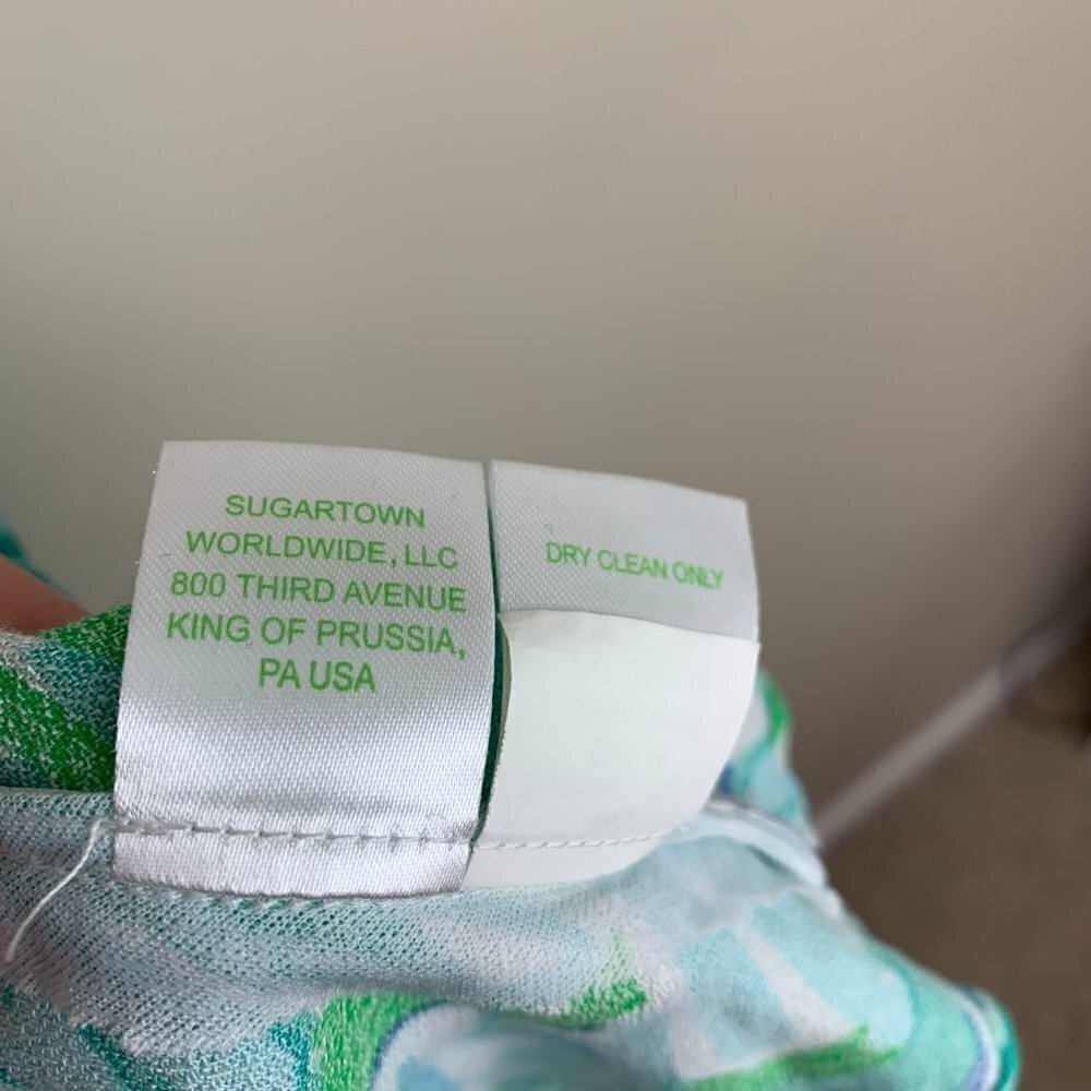 Lilly Pulitzer Achelle Swing Dress - XS - Agate Green Lazy River Print - Picture 5 of 7